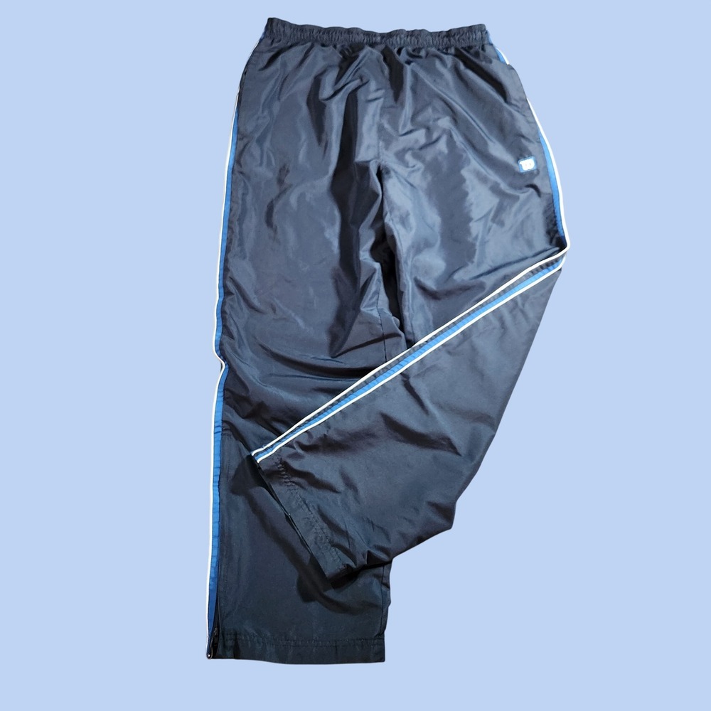 Vintage Men's Wilson Activewear Navy Track Pants Size XL‎